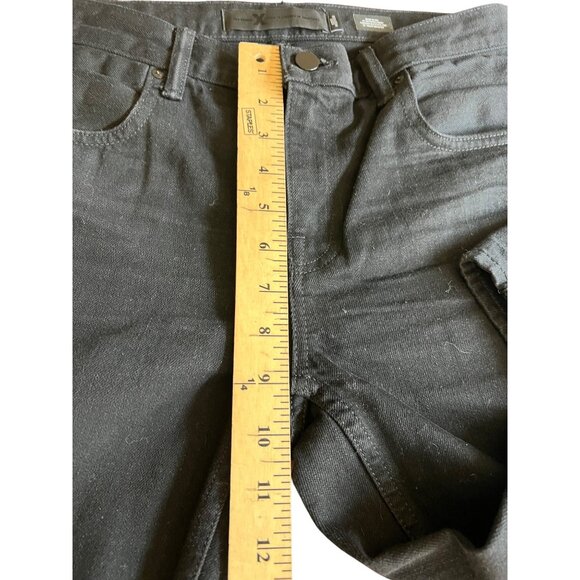 Alexander Wang Denim X Black High-Waisted Boyfriend Jeans Womens Size 25 - Picture 12 of 15